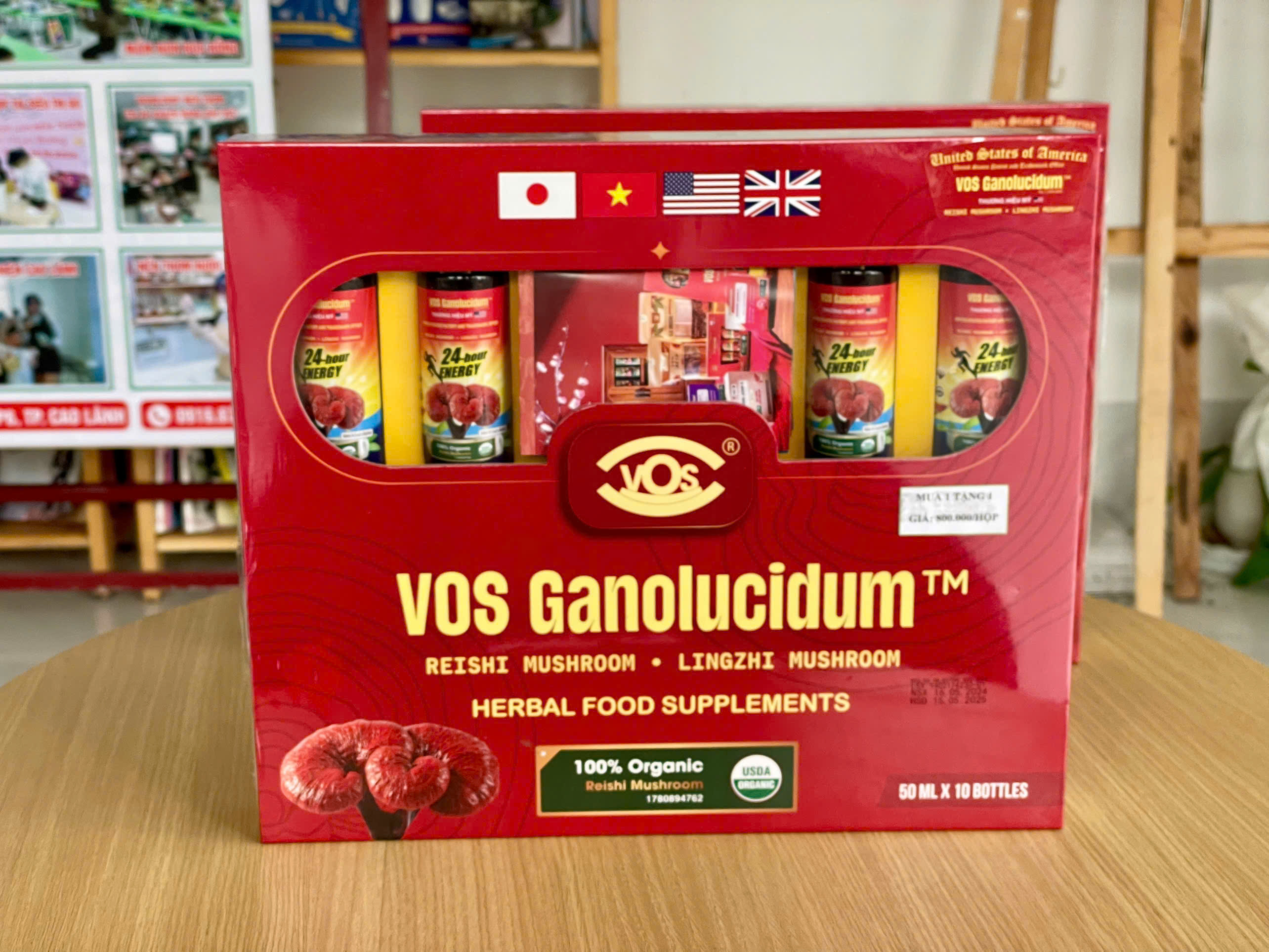 Vì sao nên sử dụng VOS Ganolucidum - Herbal food supplements ?